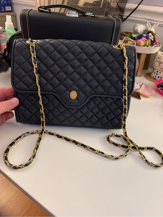 Ganson Handbags - Vintage Ganson Leather Quilted Flap Bag